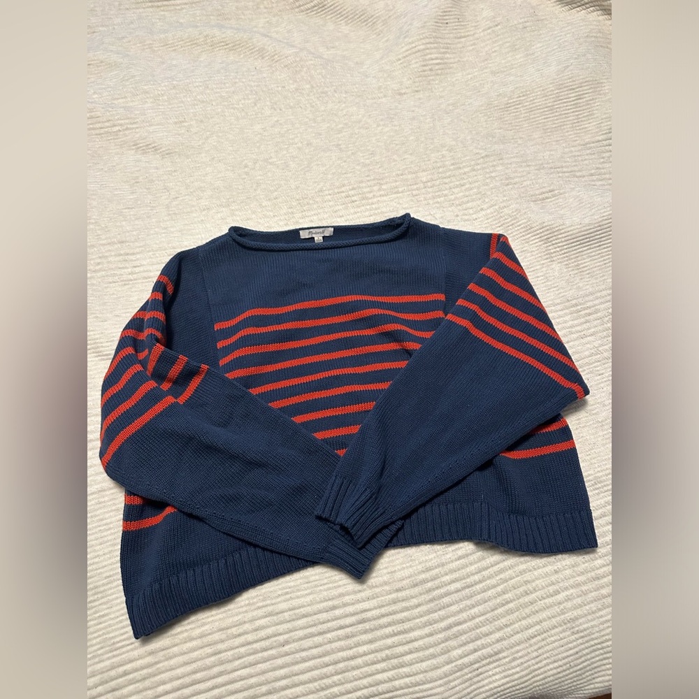 Madewell Rolled Neck Pullover Sweater